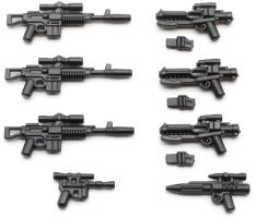 BrickArms Blaster Galactic Civil War Waffenset, kompatibel mit LEGO® Star Wars™ Figuren